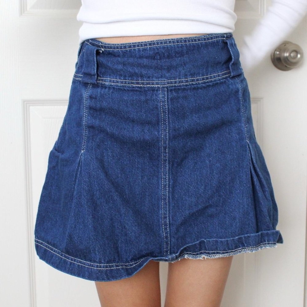 Blue Denim Skirt